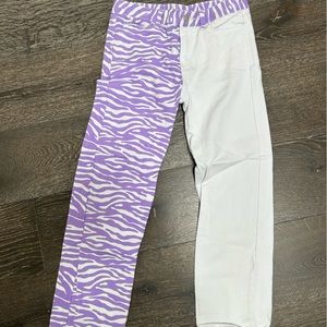 Fun animal print jeans